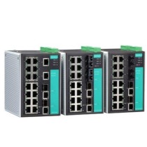 EDS-518A-MM-ST-T switch 14x Ethernet 10/100BaseTx, 2x Gigabit RJ45/SFP, 2x światłowód ST, zarządzalny