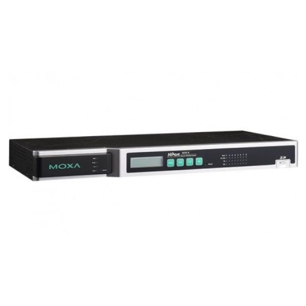 NPort 6610-8-48V Serwer 8x RS-232 do sieci LAN, zasilanie 48VDC