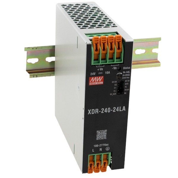 XDR-240-36LA Zasilacz na szynę DIN 240W 36V 6.66A