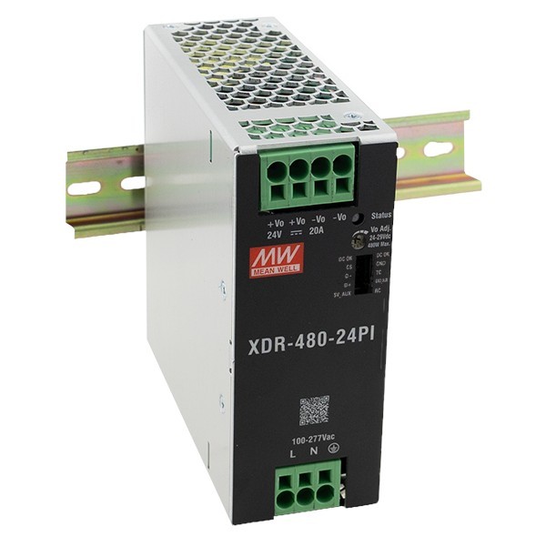 XDR-480-12PI Zasilacz na szynę DIN 360W 12V 30A