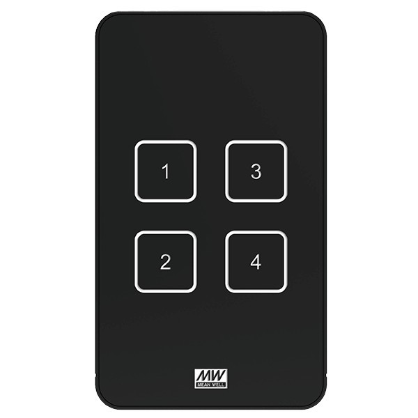 DTP-204-U panel dotykowy DALI-2 4 przyciski typ U