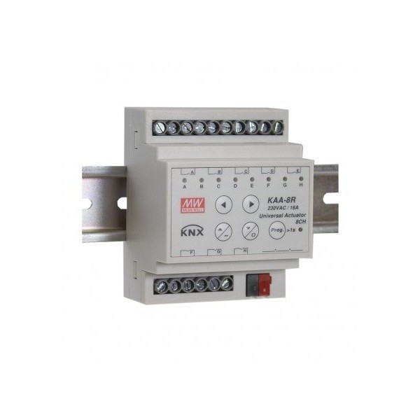 KAA-4R4V-10 4-kanałowy aktuator KNX 10A