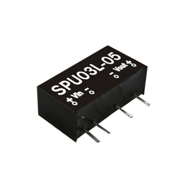 SPU03N-05 Moduł DC/DC 3W 24V±10%/ 5V 0.6A