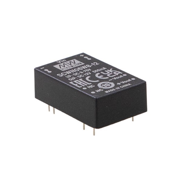 SCWN06W8-15 Moduł DC/DC 6W 9~75V/ 15V 0.4A