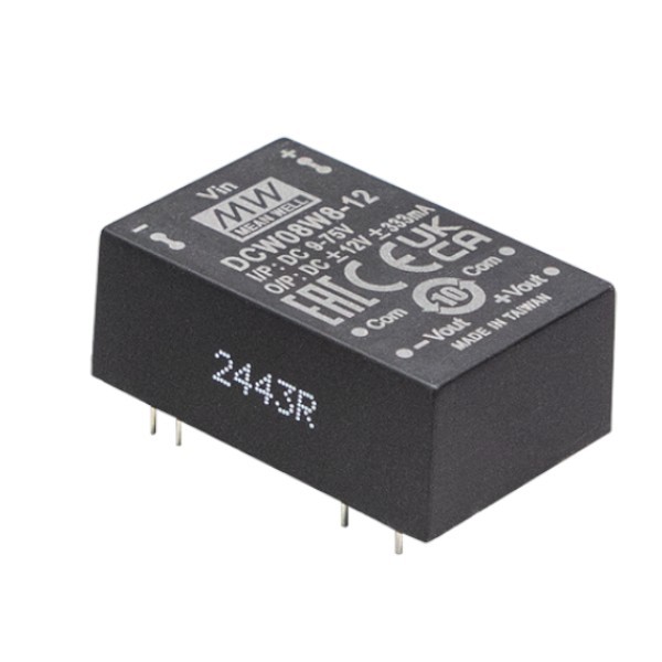 DCW08W8-12 moduł DC/DC 8W 9~75V/ ±12V ±0.333A