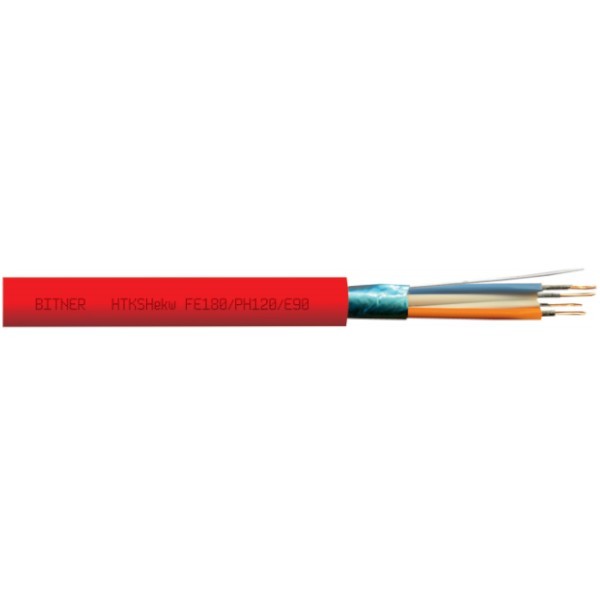 B10170 Przewód przeciwogniowy 1×2×0,8mm 6,5mmØ bębnowy - 1m