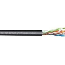 TI0012 Kabel do sieci informatycznych BiTLAN U/UTPf cat.5e zewnętrzny 200MHz - bęben 305m