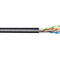 TI0012 Kabel do sieci informatycznych BiTLAN U/UTPf cat.5e zewnętrzny 200MHz - bęben 305m