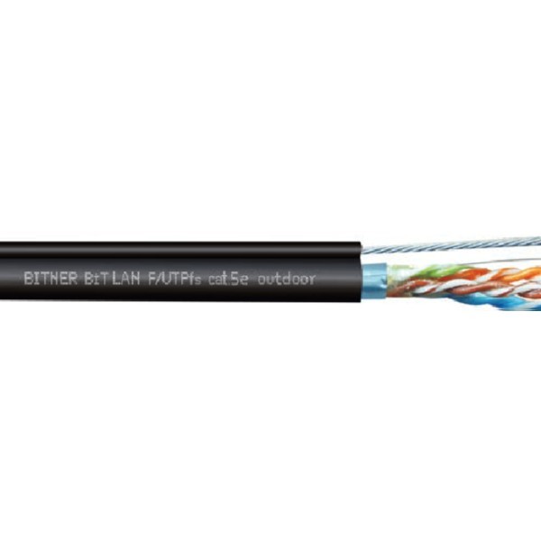 TI0047 Kabel do sieci informatycznych BiTLAN F/UTPfs cat.5e zewnętrzny 200MHz - bęben 305m