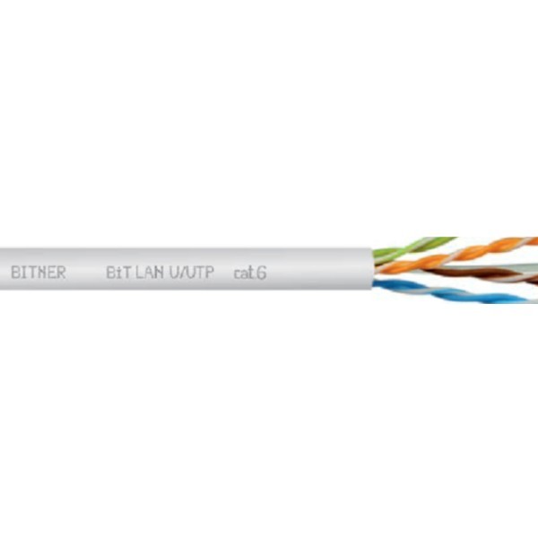 TI0044 Kabel do sieci informatycznych BiTLAN U/UTP cat.6 350MHz - karton 305m