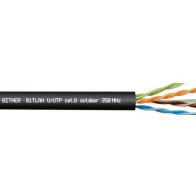 TI0065 Kabel do sieci informatycznych BiTLAN U/UTP cat.6 zewnętrzny 350MHz - bęben 500m