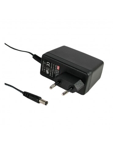 GS15E-2P1J Zasilacz wtyczkowy EU 15W 9V 1.66A