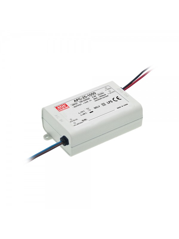 APC-25-1050 Zasilacz LED 25W 9~24V 1.05A APC-25-1050 Zasilacz LED 25W 9~24V 1.05A