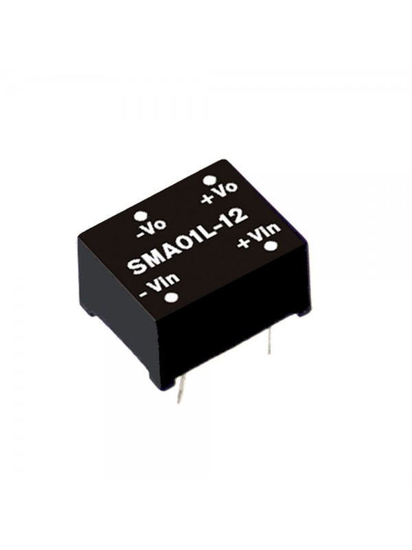SMA01N-09 Moduł DC/DC 1W 24V±10%/ 9V 0.11A SMA01N-09 Moduł DC/DC 1W 24V±10%/ 9V 0.11A