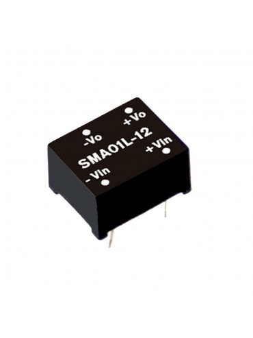 SMA01N-15 Moduł DC/DC 1W 24V±10%/ 15V 0.067A