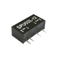 SPU02L-12 Moduł DC/DC 2W 5V±10%/ 12V 0.167A