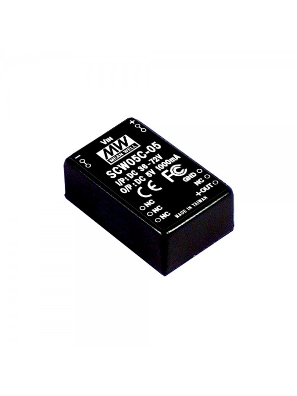SCW05A-09 Moduł DC/DC 5W 9~18V/ 9V 0.556A SCW05A-09 Moduł DC/DC 5W 9~18V/ 9V 0.556A