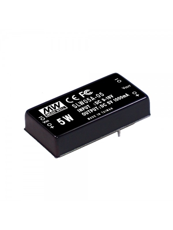 SLW05C-09 Moduł DC/DC 5W 36~72V/ 9V 0.556A SLW05C-09 Moduł DC/DC 5W 36~72V/ 9V 0.556A