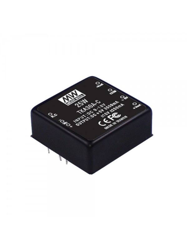 TKA30A-C Moduł DC/DC 30W 9~18V/ 5V. ±15V TKA30A-C Moduł DC/DC 30W 9~18V/ 5V. ±15V