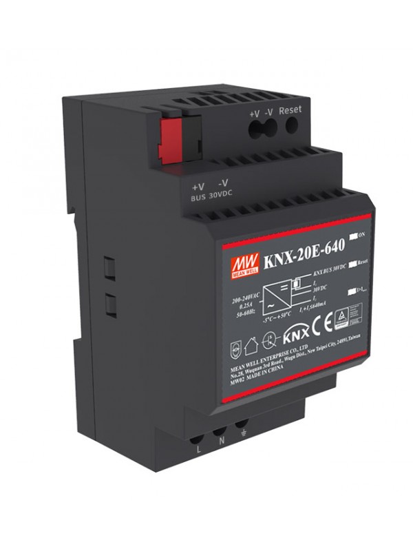 KNX-20E-640 Zasilacz KNX 20W 30V 0.64A KNX-20E-640 Zasilacz KNX 20W 30V 0.64A