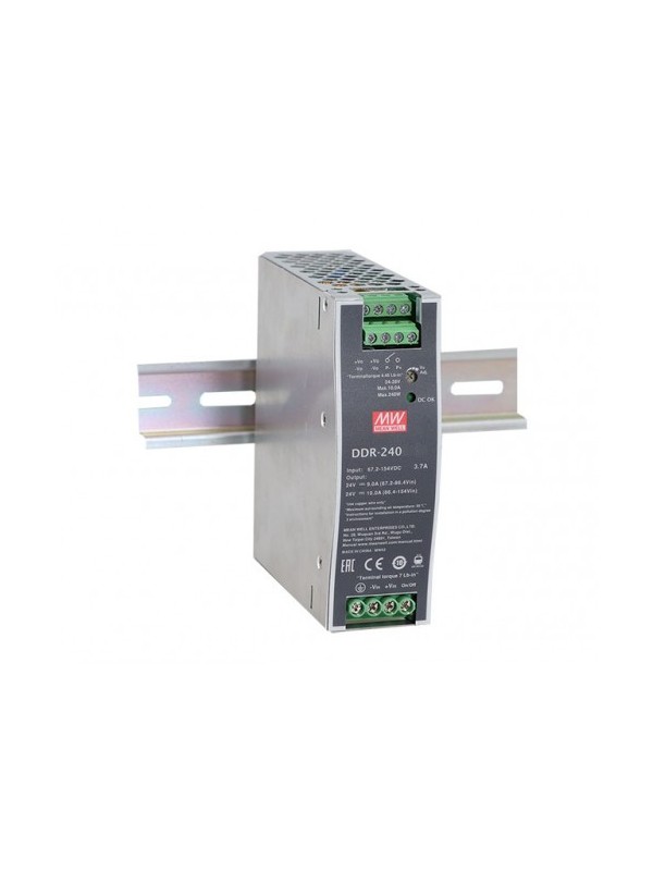 przetwornica DC/DC na szynę DIN 240W 16.8~33.6V-48V 5A przetwornica DC/DC na szynę DIN 240W 16.8~33.6V-48V 5A