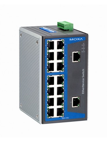 EDS-316 switch 16x Ethernet 10/100BaseTx