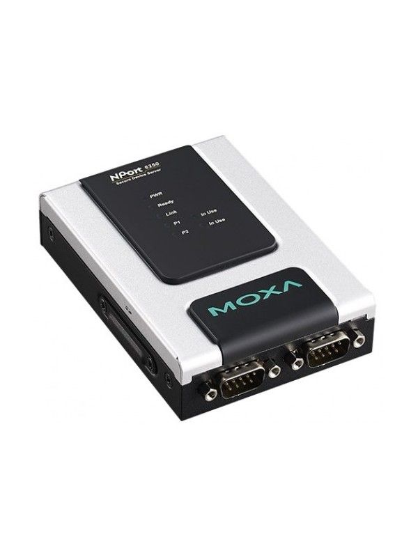 NPort 6250/EU Serwer 2x RS-232/422/485 do sieci LAN , interfejs 10/100Mbps, złącze RJ45 NPort 6250/EU Serwer 2x RS-232/422/485 do sieci LAN , interfejs 10/100Mbps, złącze RJ45