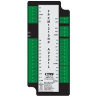 FPEM-1210RP-A0201L - 12 DI, 10 DO (w tym 8 przekaźnikowych),  2 AI (16 bitowe), 1 AO (12 bitowe)