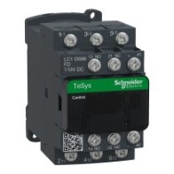 LC1D096FD Stycznik mocy TeSys D AC3 9A 3P 1 NO+NC Zaciski śrubowe