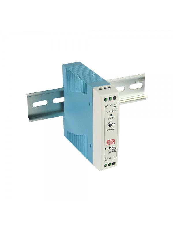 MDR-20-5 Zasilacz na szynę DIN 20W 5V 3A MDR-20-5 Zasilacz na szynę DIN 20W 5V 3A