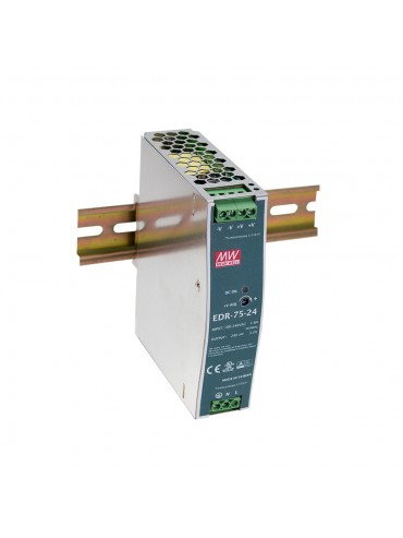 EDR-75-48 Zasilacz na szynę DIN 75W 48V 1.6A