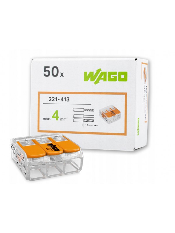 221-413 Złączka WAGO 221-413 Złączka WAGO
