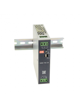 XDR-75E-12  zasilacz na szynę DIN 75.6W 12V 6.3A