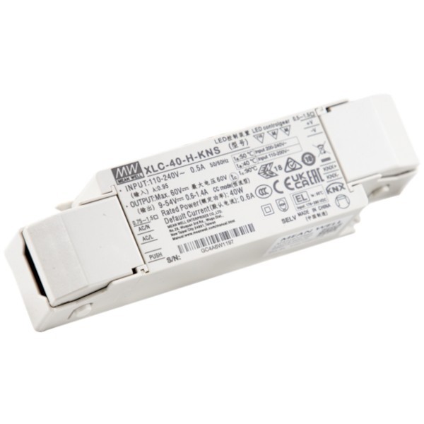 XLC-40-H-KNS zasilacz LED 40W 9~54V 0.6~1.4A KNX