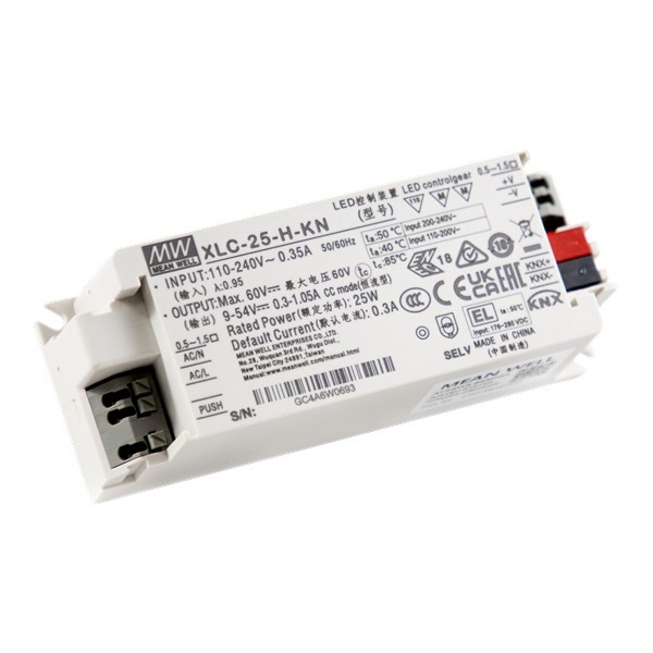 XLC-25-H-KN zasilacz LED 25W 9~54V 0.3~1.05A KNX