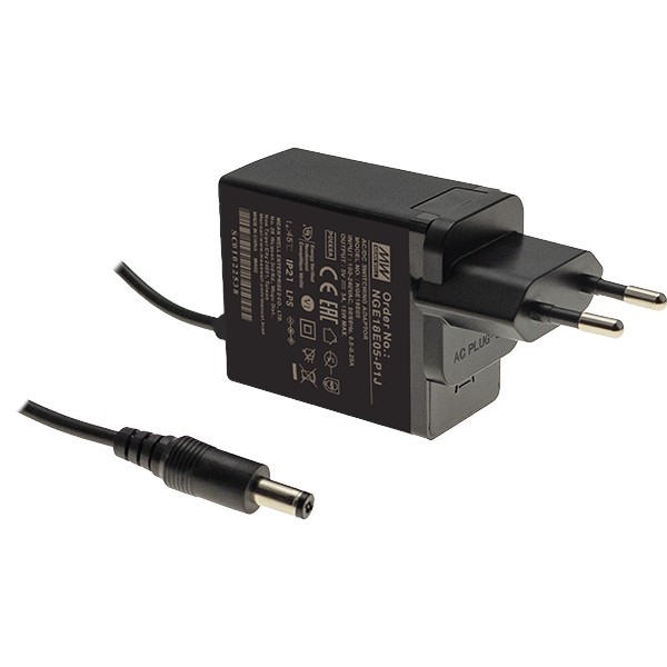 NGE18E24-P1J Zasilacz wtyczkowy 18W 24V 0.75A