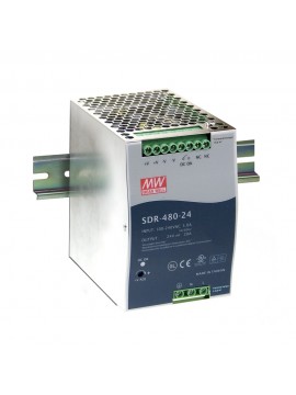 SDR-480-48 Zasilacz na szynę DIN 480W 48V 10A