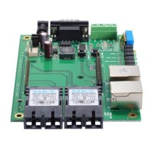 EOM-104-FO EVALUATION KIT 4-portowy, zarządzalny switch embedded z zestawem startowym