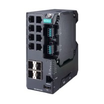 EDS-4012-4GC-LV-T switch 8xEthernet 10/100BaseTx,4x100/1000BaseSFP lub 10/100/1000BaseT(X), podwójne zasilanie 12/24/48 VDC