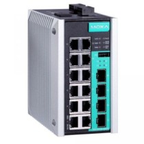 EDS-G516E-4GSFP-T switch przemysłowy 16-portowy 12x 10/100/1000BaseTx RJ45, 4x 100/1000BaseSFP, zarządzalny