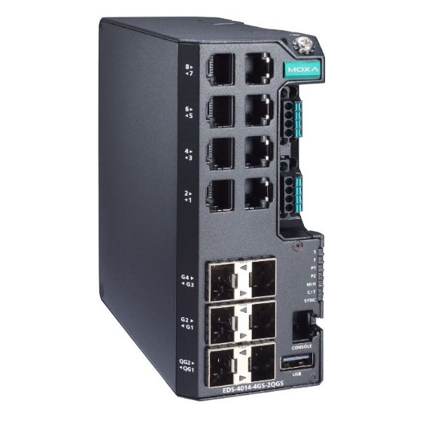 EDS-4014-4GS-2QGS-LV switch 14-portowy zarządzalny