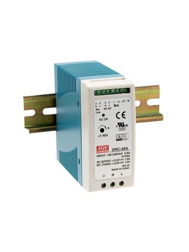 DRC-40A Zasilacz 40W 13.8V 2.9A. 13.8V 1A