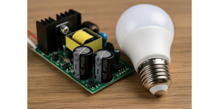 Czy aluminiowe kondensatory elektrolityczne skracają żywotność opraw LED?  