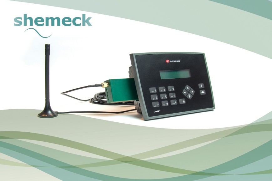 Modem GSMGPRS do obsługi sterowników PLC+HMI z serii JAZZ firmy Unitronics