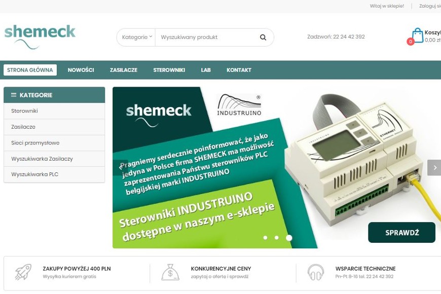 SHEMECK nowa strona www