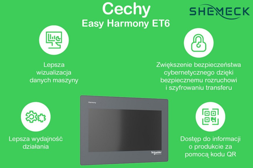 Schneider Electric HMIET6400 – Nowoczesny interfejs HMI dla przemysłu
